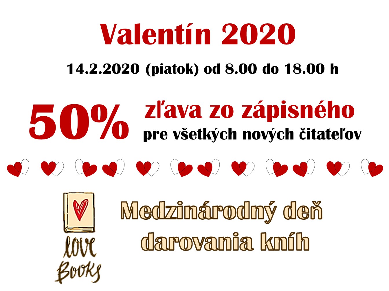 Valentín oznam 2020 členské