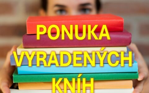 Oznámenie o ponuke vyradených kníh
